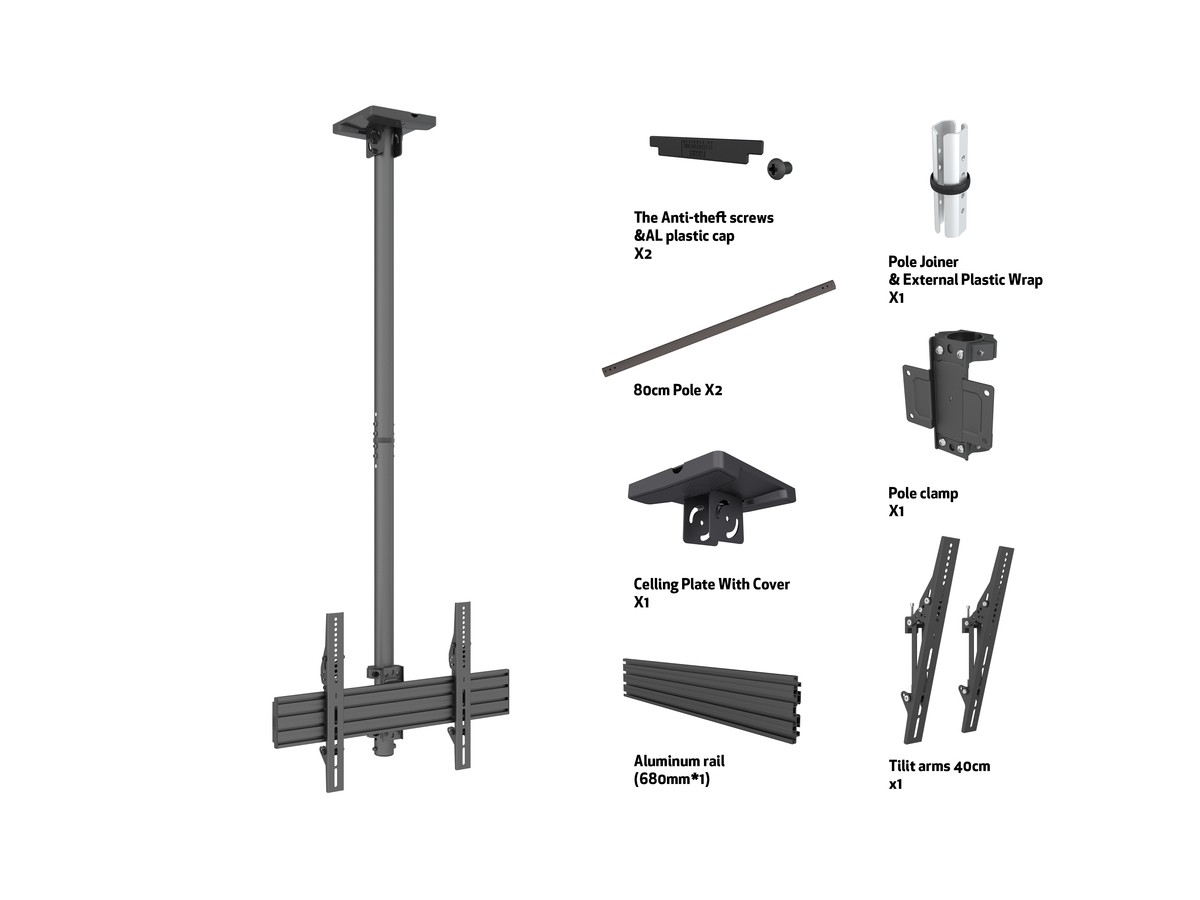 Multibrackets Ceiling Mount Pro MBC1U - Image 2