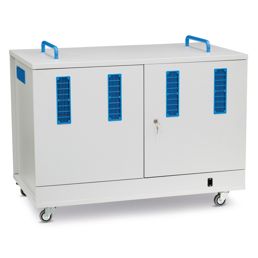 Lyte 32 Double Door Laptop Metal Shelf Mobile Power 7 - Image 2